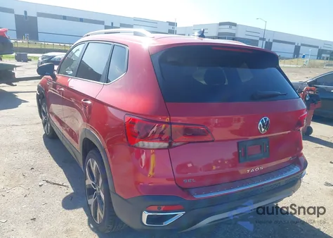 2023 Volkswagen Taos 1.5T Sel from USA, damaged, VIN 3VV2X7B20PM313876